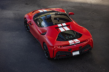 Scarlet Ferrari — Supercar, car, Ferrari HD wallpaper