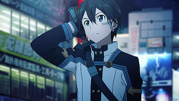 Kirito, Sword Art Online, Ordinal Scale, German preview release HD wallpaper