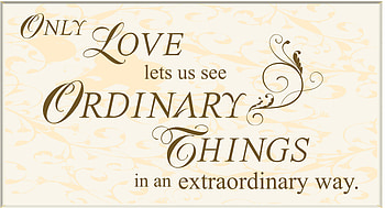 Magic of LOVE, words, magic, wise, wonder, quote, way, extraordinary, love, things, ordinary HD wallpaper