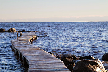 Nature, Stones, Sea, Shore, Bank, Sweden HD wallpaper