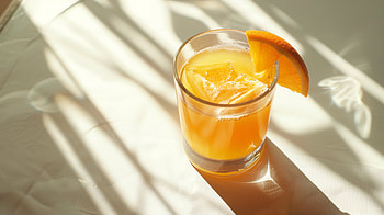 Refreshing Orange Juice, juice, glass HD wallpaper