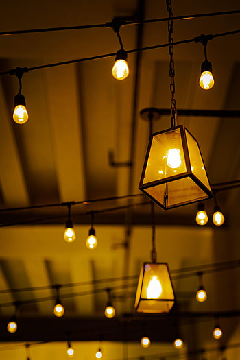Lights, Shine, Light, Miscellanea, Miscellaneous, Lanterns, Illumination, Garland, Lighting, Garlands, Light Bulbs HD phone wallpaper