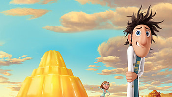Cloudy with a Chance of Meatballs (2022) movie HD wallpaper
