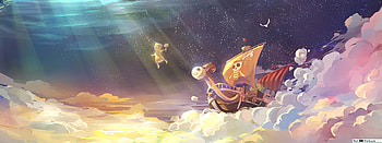 One Piece - Going Merry, One Piece Thousand Sunny HD wallpaper