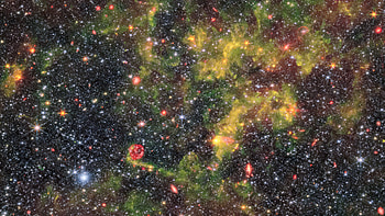 Galactic Neighbor Star Space, James Webb Space Telescope, Sci Fi, space HD wallpaper
