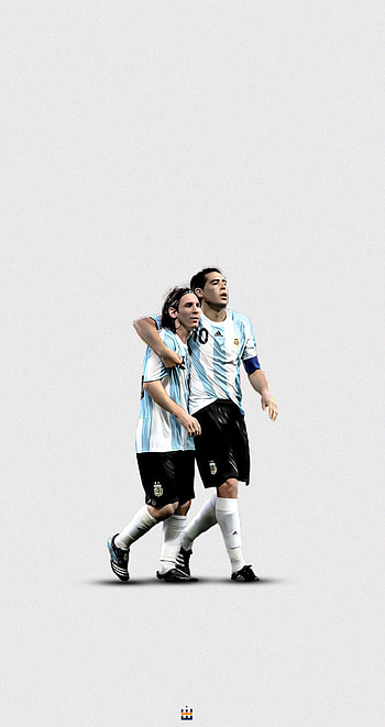 Messi y Riquelme, soccer, argentina, boca, afa, mundial, seleccion, football, mundial2022 HD phone wallpaper