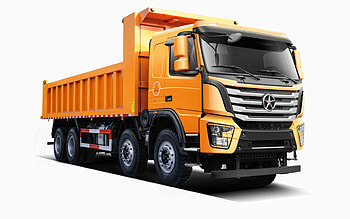 Dayun N8V 430E 8x4, studio, 2021 trucks, dump truck, LKW, cargo transport, chinese trucks, Dayun HD wallpaper