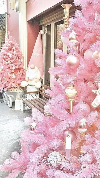 Pink Christmas, Christmas Pink HD phone wallpaper