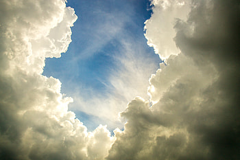 Clean Clouds Sky , clouds, sky, nature HD wallpaper