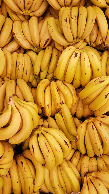Fruits, Food, Bananas, Clusters, Bunches HD phone wallpaper