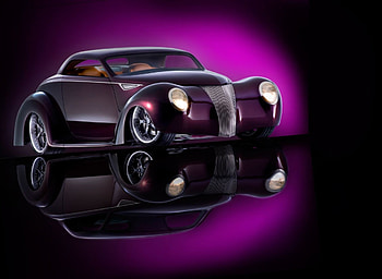 1939-Ford-Deluxe-Convertible, Hotrod, Classic, Ford, Purple HD wallpaper
