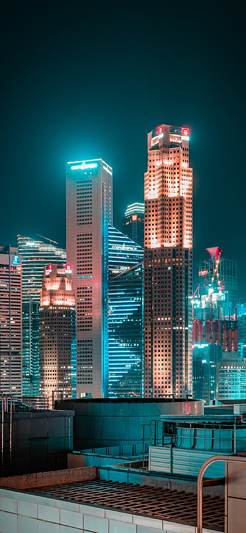 Singapore, Captivating city, Urban landscape, Modern metropolis HD phone wallpaper