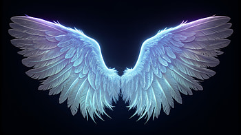 Stunning Angel Wings - Ultra, angel wings, wings, feather, light HD wallpaper