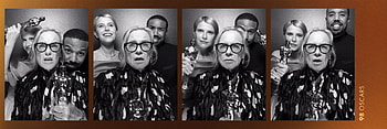 Oscars Booth Trio | Black & White Oscar Winners | Three Stars, One Frame, Academy Awards (Oscars), Michael B. Jordan HD wallpaper