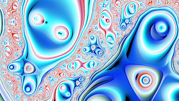 Trippy Psychedelic Fractal, trippy, psychedelic, aesthetic, Abstract, fractal HD wallpaper