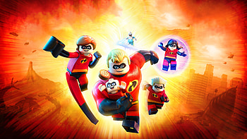 The incredibles 2, animation movie, 2018, lego, figure HD wallpaper