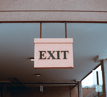 Words, Inscription, Nameplate, Plate, Text, Output, Exit HD wallpaper