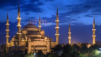 Istanbul Sultan Ahmed Mosque, Islamic Architecture, Travel HD wallpaper