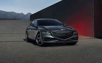 Genesis G80 Sport, luxury cars, 2021 cars, KR-spec, RG3, 2021 Genesis G80 Sport, korean cars, Genesis HD wallpaper