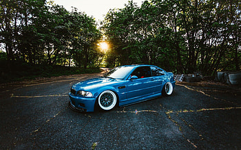 Trees, Bmw, Cars, Side View, M3 HD wallpaper