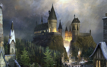 Landscape, Castles HD wallpaper
