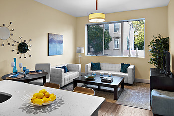 Interior, City, Miscellanea, Miscellaneous, Design, Style, Living Room, Residential, City Apartment HD wallpaper