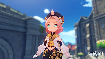 Diona, cute, Diona (Genshin Impact), video game, Genshin Impact HD wallpaper