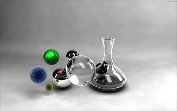 3D, Balls, System, Study, Vessel, Exploration, Test Tube HD wallpaper