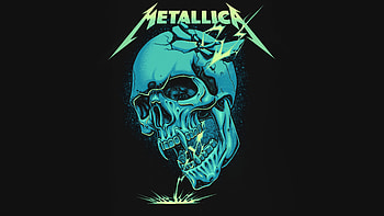 Metallica, metallica, music, dark, minimalism, artwork, artist, digital-art HD wallpaper