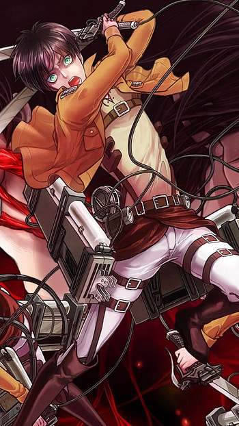 Soldier ani, anime, attack on titans HD phone wallpaper