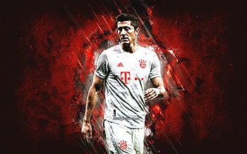 Robert Lewandowski, lewandowski, bayern, football HD wallpaper