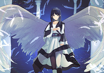 Tsumuri - Kamen Rider Geats, angel, Anime, Kamen Rider Geats, anime angel HD wallpaper