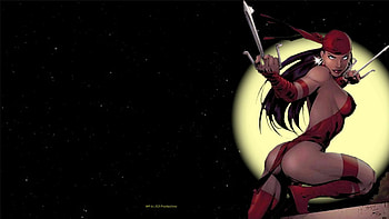 Elektra - By The Moonlight, nexus, , elektra, background, fanpop, moonlight, anime, 1920x1080 only, sai, daredevil, daggers, , deviantart, marvel HD wallpaper