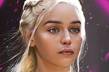 Khaleesi Fan Art , daenerys-targaryen, game-of-thrones-season-8, game-of-thrones, tv-shows, artwork, artist, digital-art, behance HD wallpaper