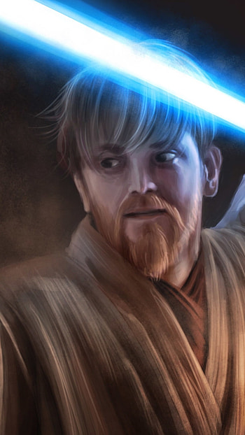 Obi Wan Kenobi, , Background, h d HD phone wallpaper
