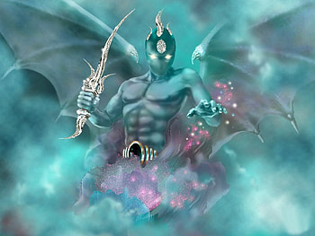 Fantasy 1 052 . jpg, pink, warroir, teal, fantasy HD wallpaper