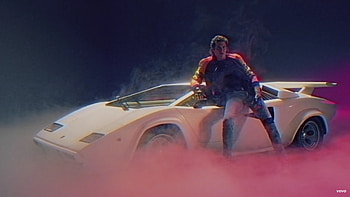 Kung Fury Music Videoclip = David Hasselhoff + Lamborghini + Mitch Murder - Imgur HD wallpaper