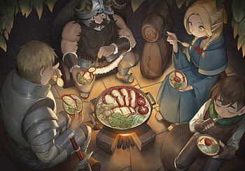 Delicious in Dungeon – Epic Anime Feast, Anime, Delicious in Dungeon HD wallpaper