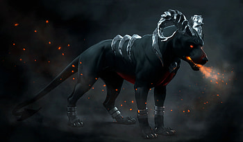 Digital Art, Houndoom HD wallpaper