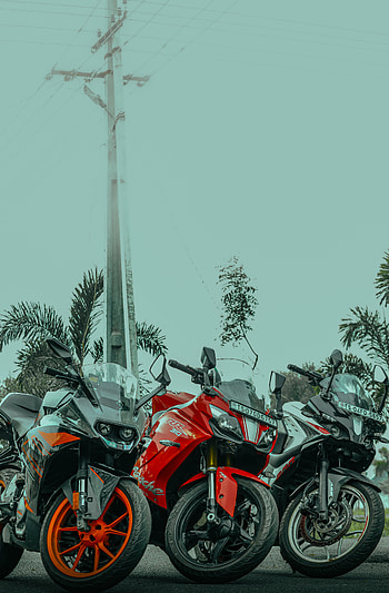 BIKE, automotive lighting, sky, rc, rs, gang, squad, bikes, rr310 HD phone wallpaper