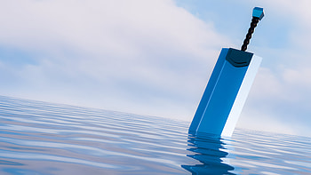 Berserk Sword-made with Blender 4.0, Berserk HD wallpaper