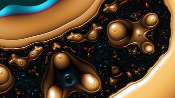 Trippy Psychedelic Fractal, trippy, psychedelic, aesthetic, Abstract, fractal HD wallpaper