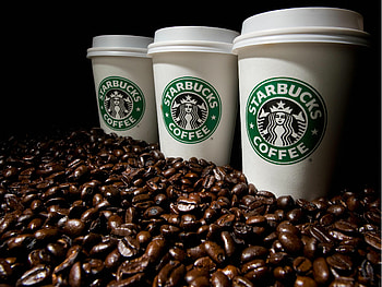 Coffee Bean, Starbucks HD wallpaper