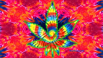 Trippy Weed Backgrounds Tumblr Hippie weed HD wallpaper