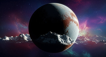 Stunning Pluto: A Ultra Experience, Pluto (Planet), planet, space, mountain, cosmic HD wallpaper