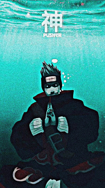 Kisame, aqua, akatsuki, naruto shippuden HD phone wallpaper