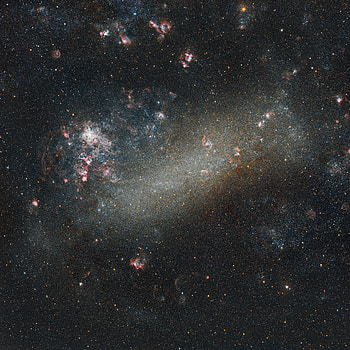 Universe, Stars, Nebula, Large Magellanic Cloud HD phone wallpaper