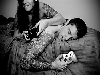 Game, white, black, people HD wallpaper