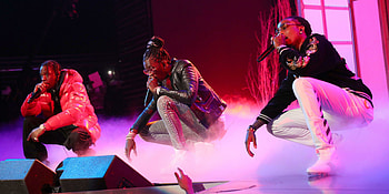 Migos and Travis Scott, Young Thug HD wallpaper