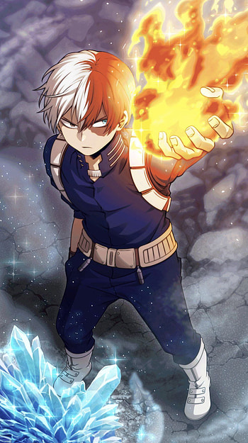 Shoto Todoroki. My Hero Academia HD phone wallpaper